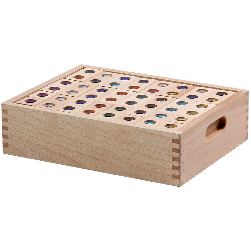 128粒の宝石積み木2.5kg