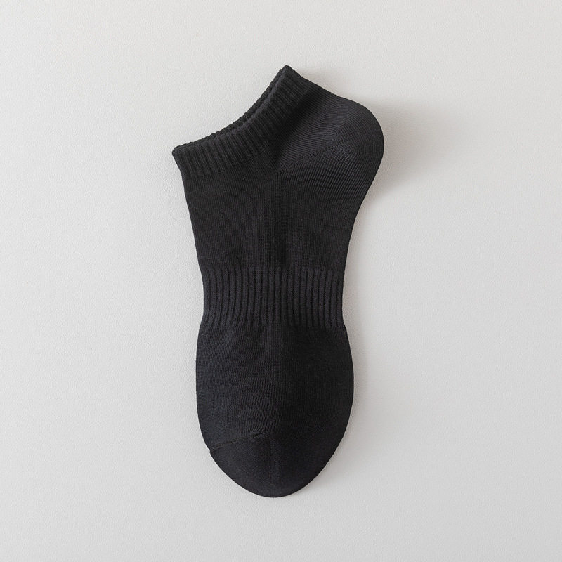 ブラッククルーソックス【四季】
