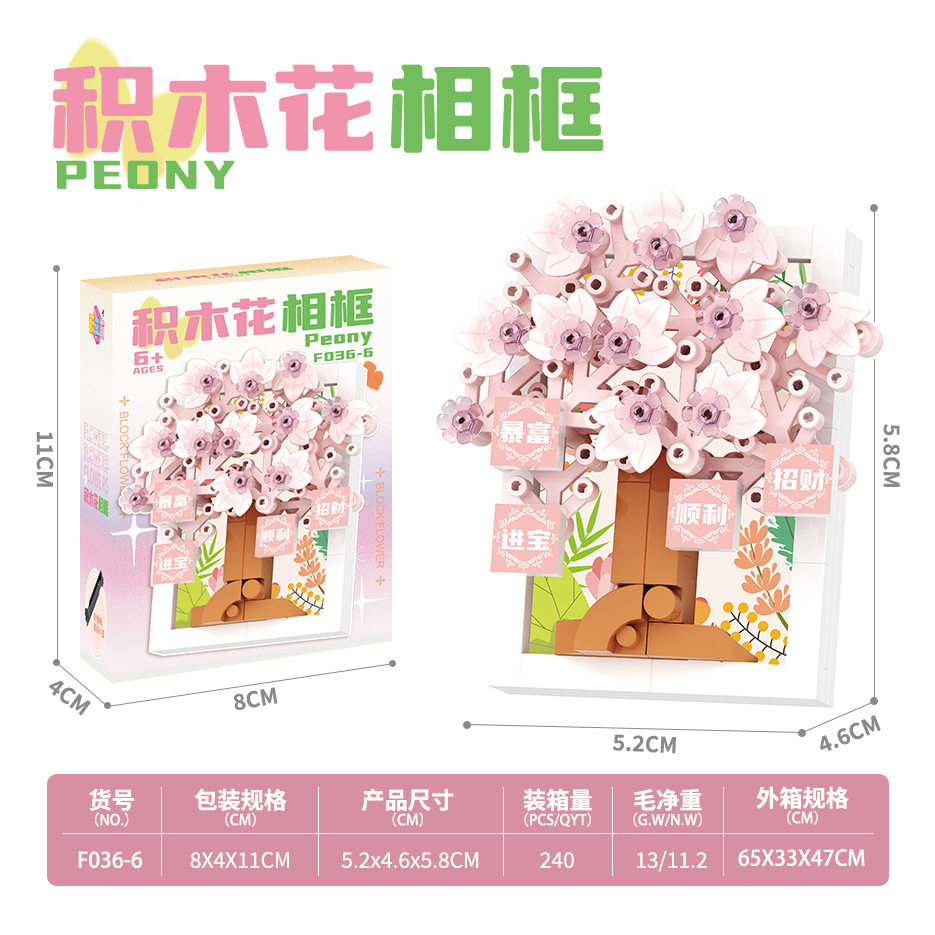 ラッキーツリーのフォトフレーム