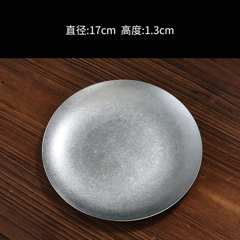 17骨皿 (おかず皿)(雪花砂)