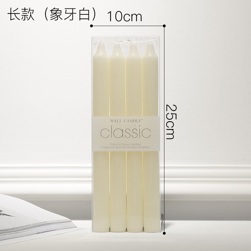 象牙白-25cmストレートロッド