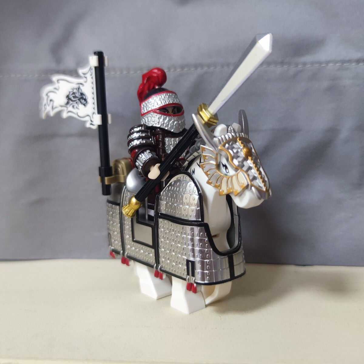 守備兵百衛兵+モユンアーマー戦馬