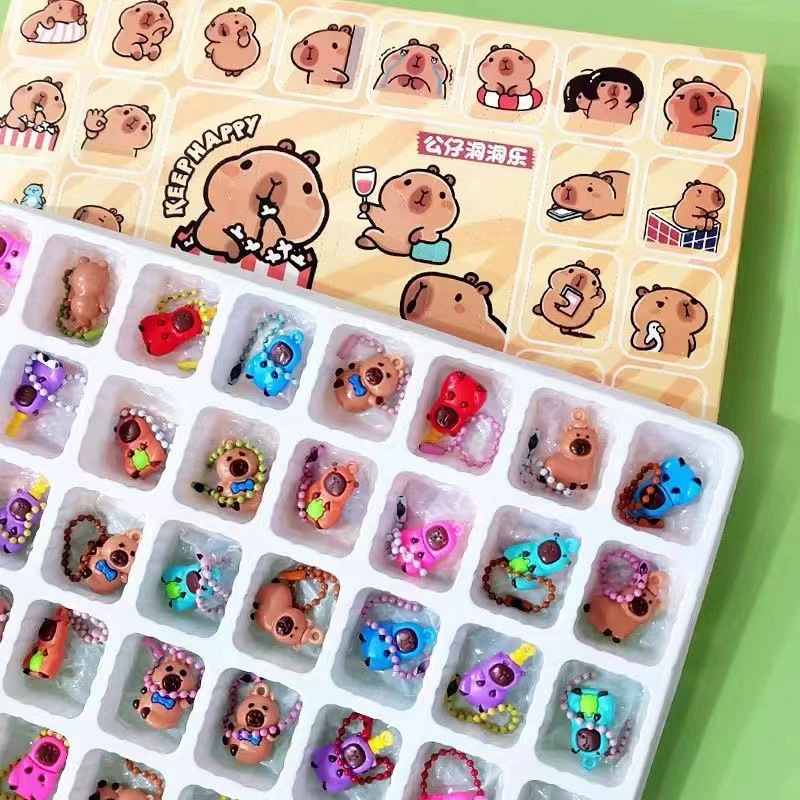 【カラーボックス】フルソフトラバー 40穴 カピバラ