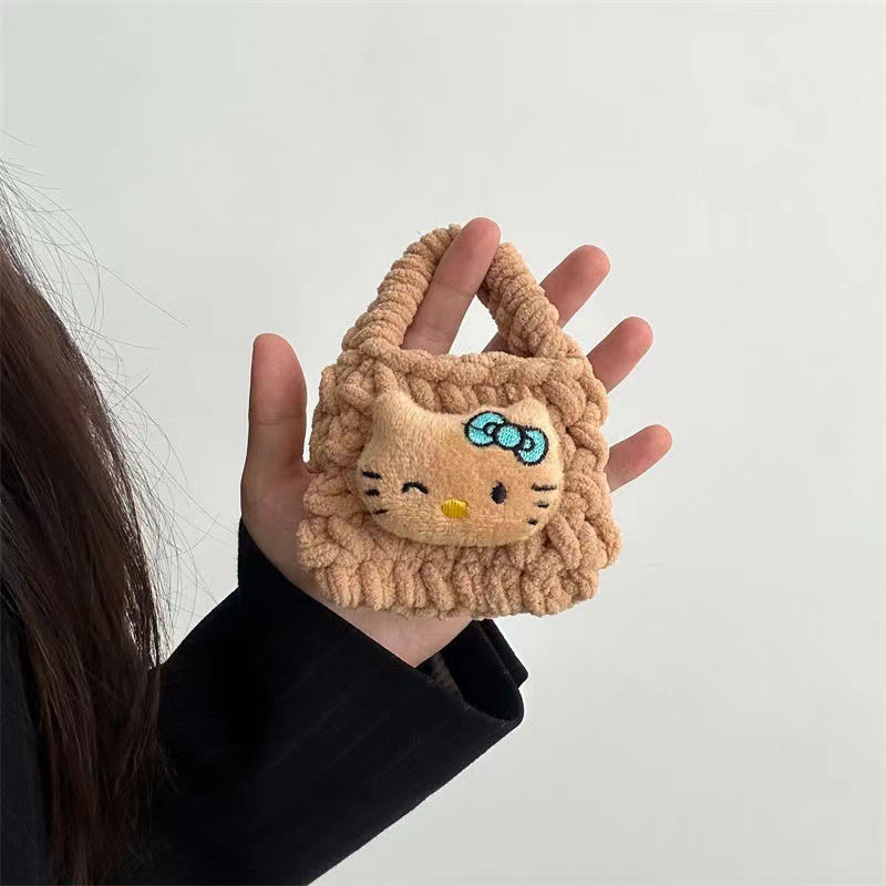 kt ウール バッグ - ブラウン ブラウン レザー