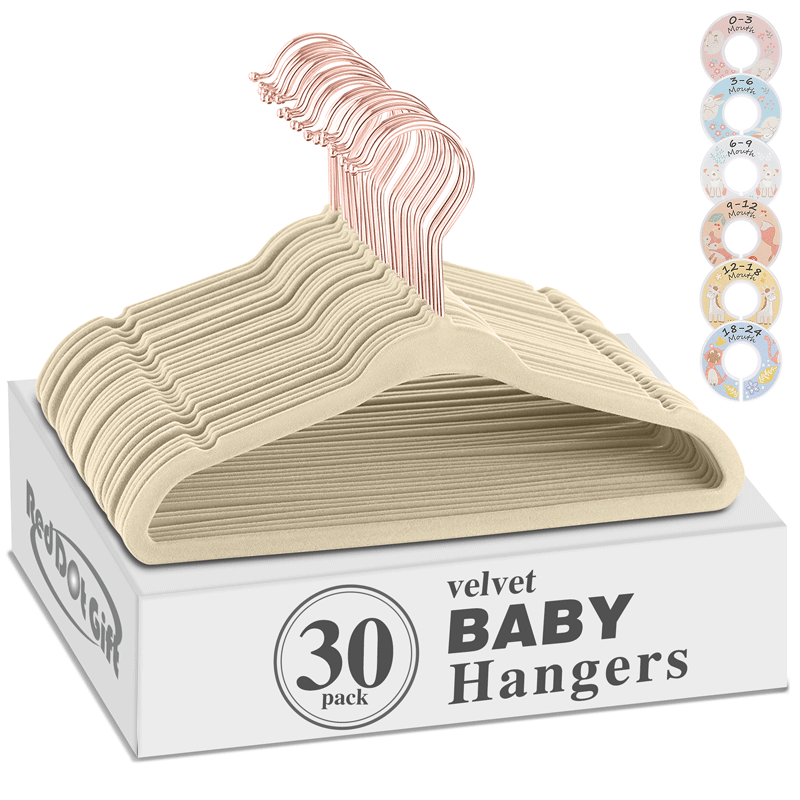 30cm象牙白/ローズゴールドフック