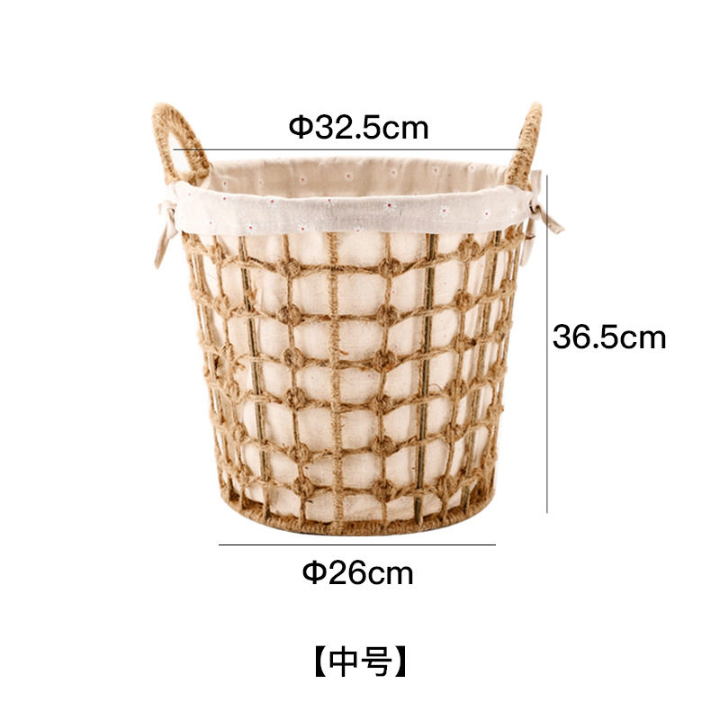 丸口錬鉄製麻縄ダーティブルー Mサイズ