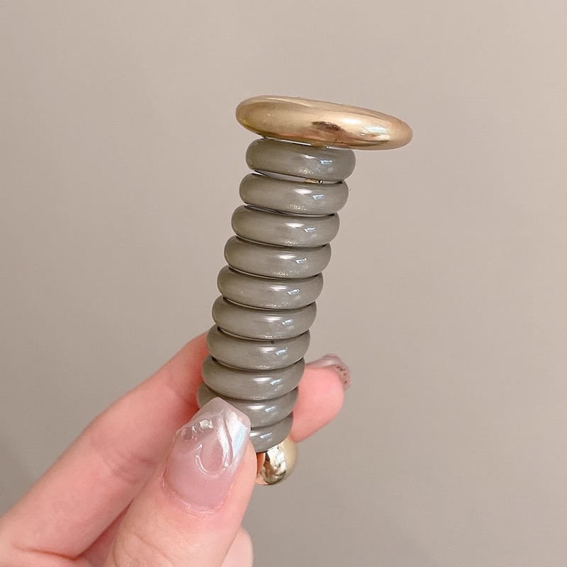 1 # 合金グレー電話リング