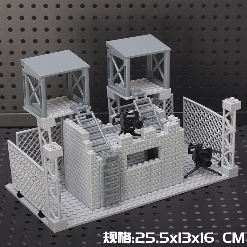 モデル F-MOC 軍事監視塔 [ガトリング機関銃 2 丁装備]