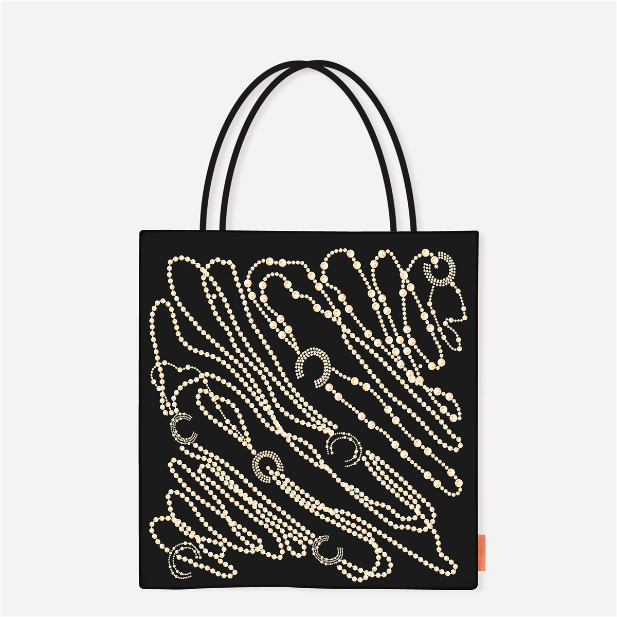 黒ビーズチェーン