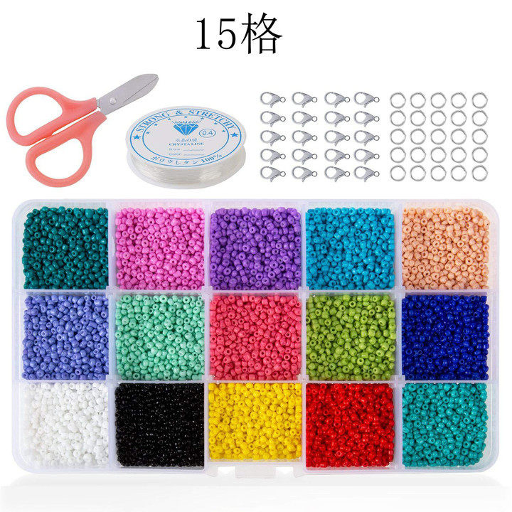 15マスの純色の米の玉