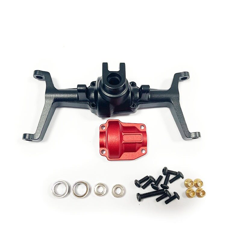 アルミ合金シルバーフロントブリッジシェル【ブラック】