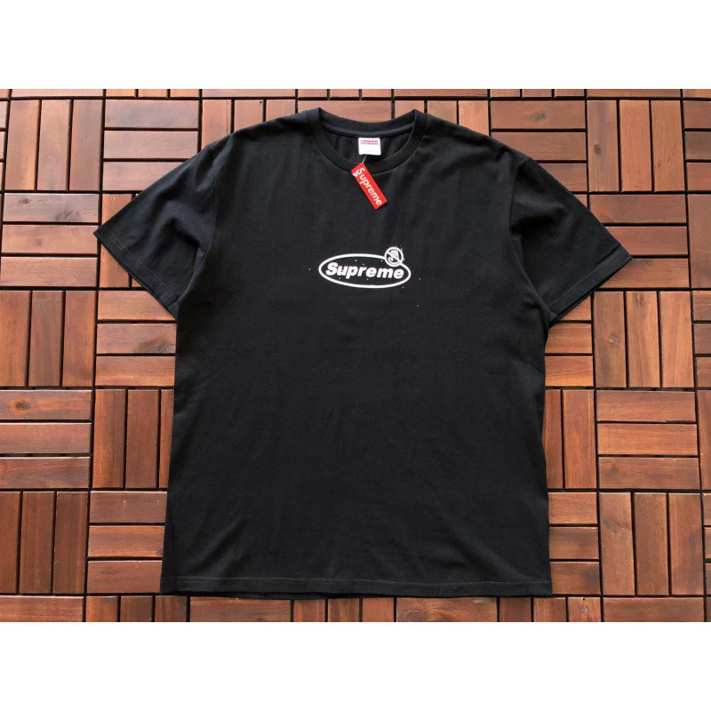 B322 警告 T シャツ ブラック