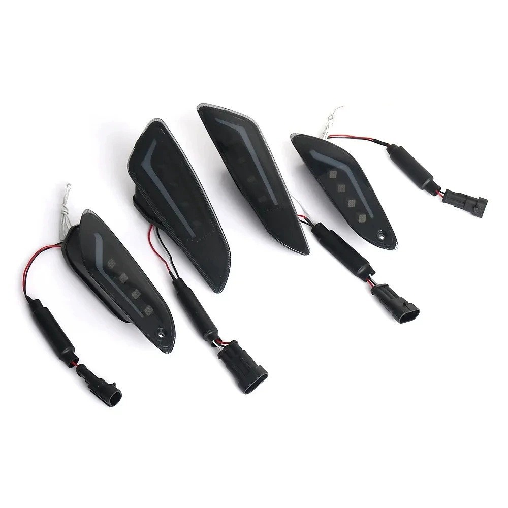 スプリングスプリント前後ウインカー4点セット Zスタイル ブラック