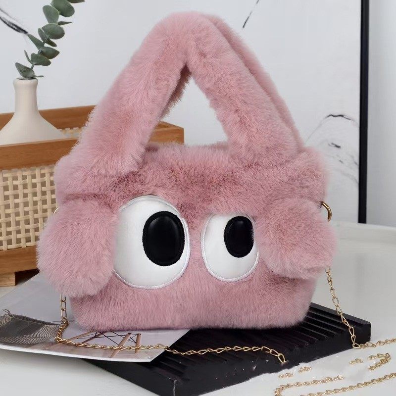 大目袋 あんこ色 26×25cm（ショルダーチェーンなし）