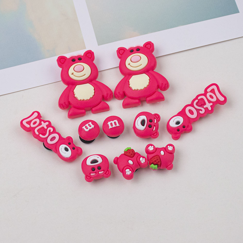 いちご熊セット (アクセサリー10個)
