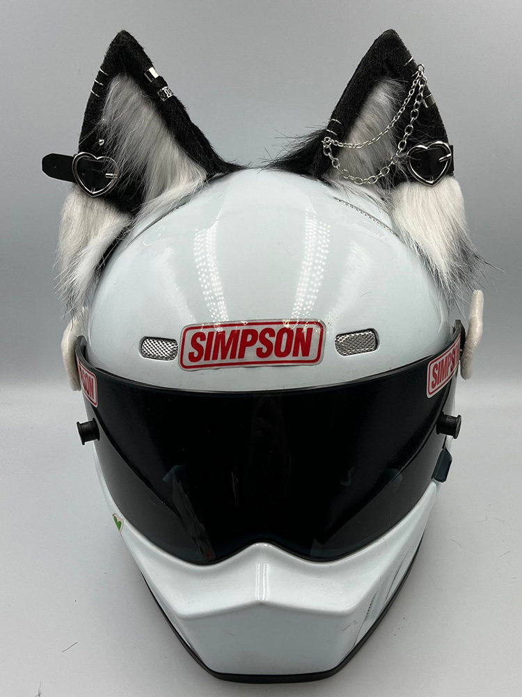 クロ心白黒 + しっぽ (ヘルメットなし)-平均コード