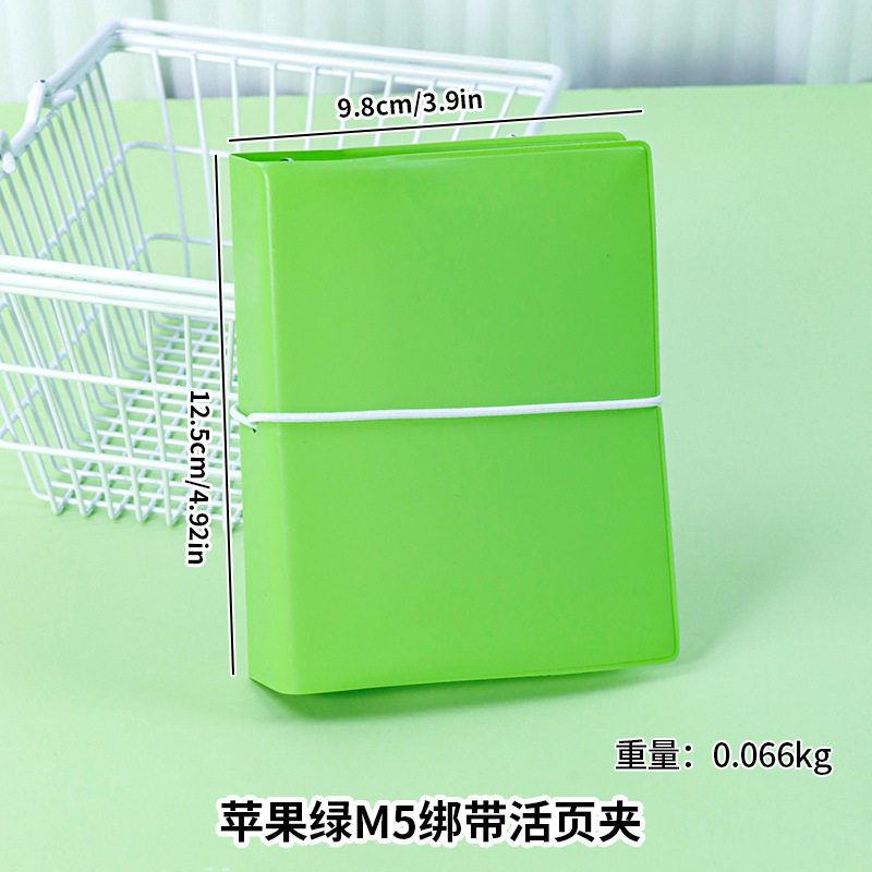 アップルグリーン M5 ストラップ バインダー