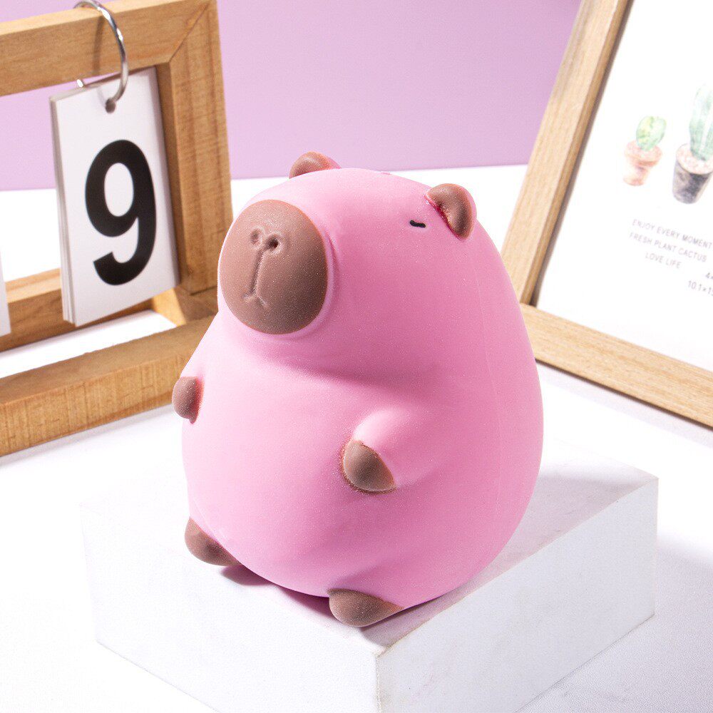 カピバラ 10cm (ピンク 400g)