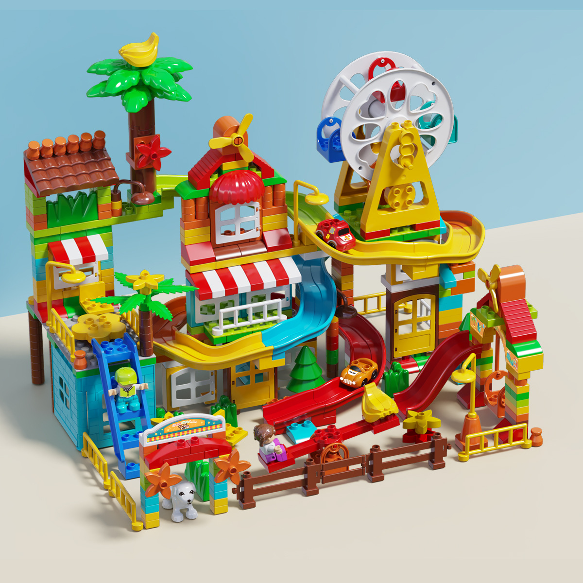 462 大粒子シーン鉄道車両観覧車