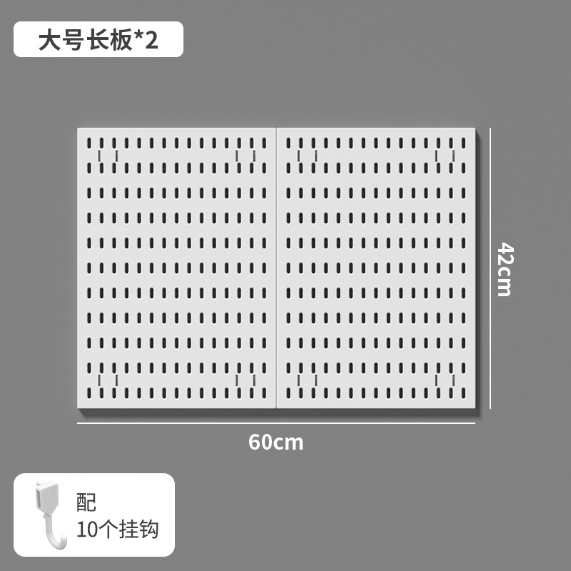 【コンボセット2 ホワイト】ロングボード2枚 + 小型フック2袋