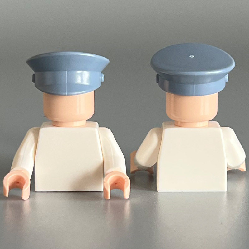 12895-ポリスハット ブルーグレー