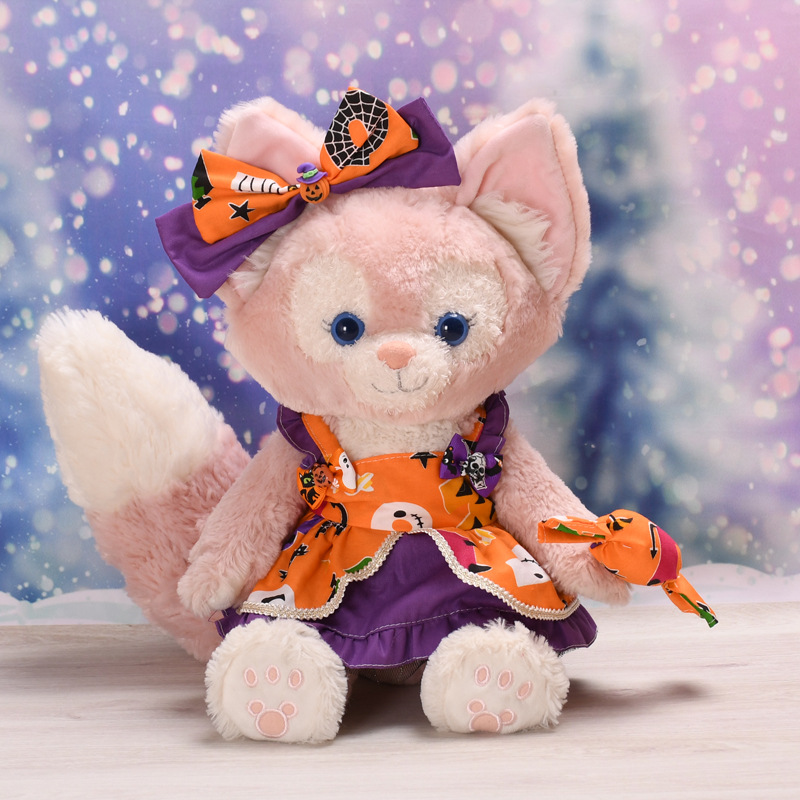 オレンジ色のハロウィーンワンピースセット (人形を除く)