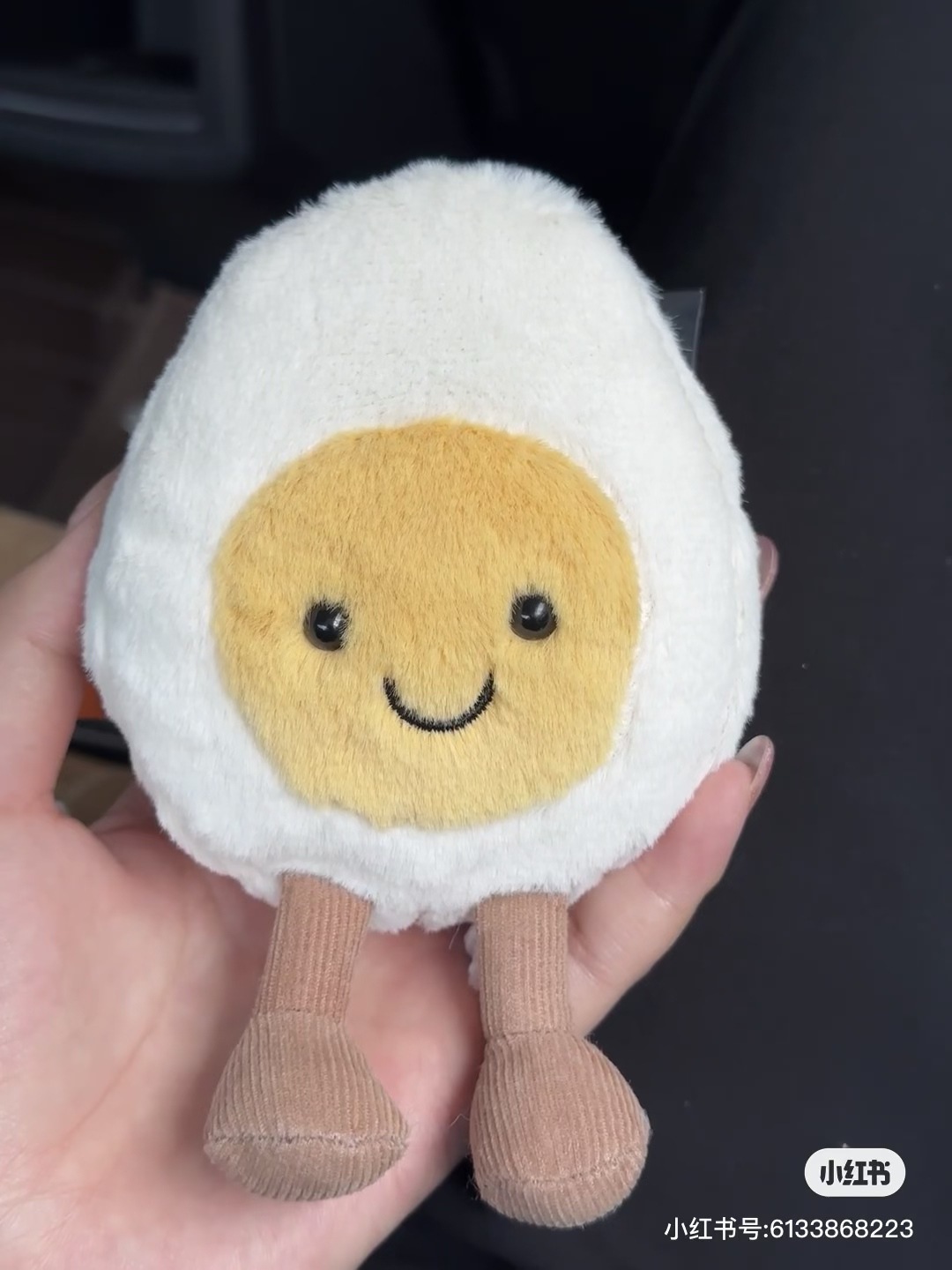 ゆで卵キーホルダー