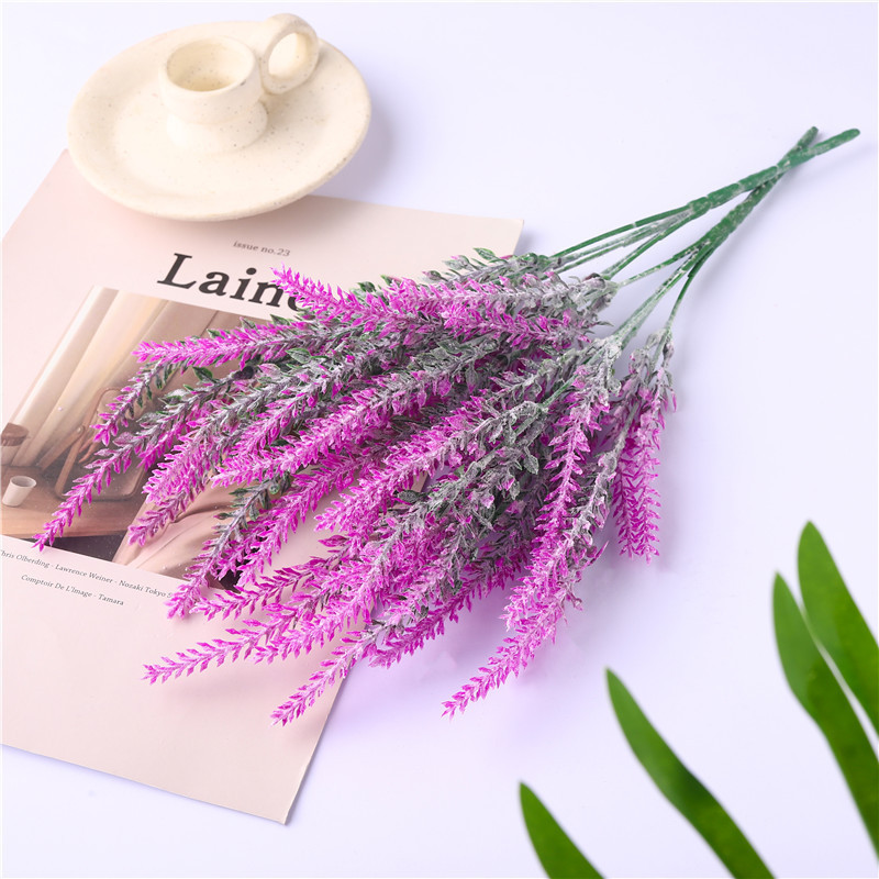 フクシアの植毛ラベンダー