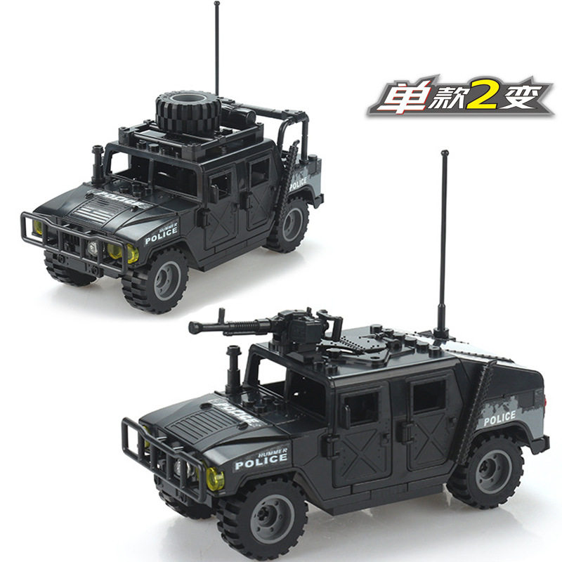 ハマー装甲車両【SWATブラック】