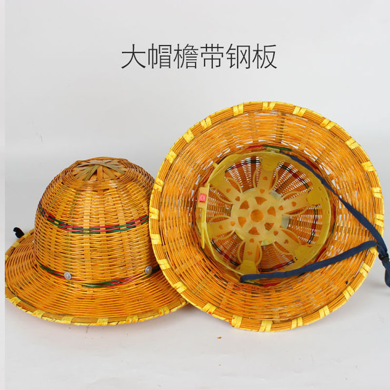 大きなつば - スチールプレートバックル付き