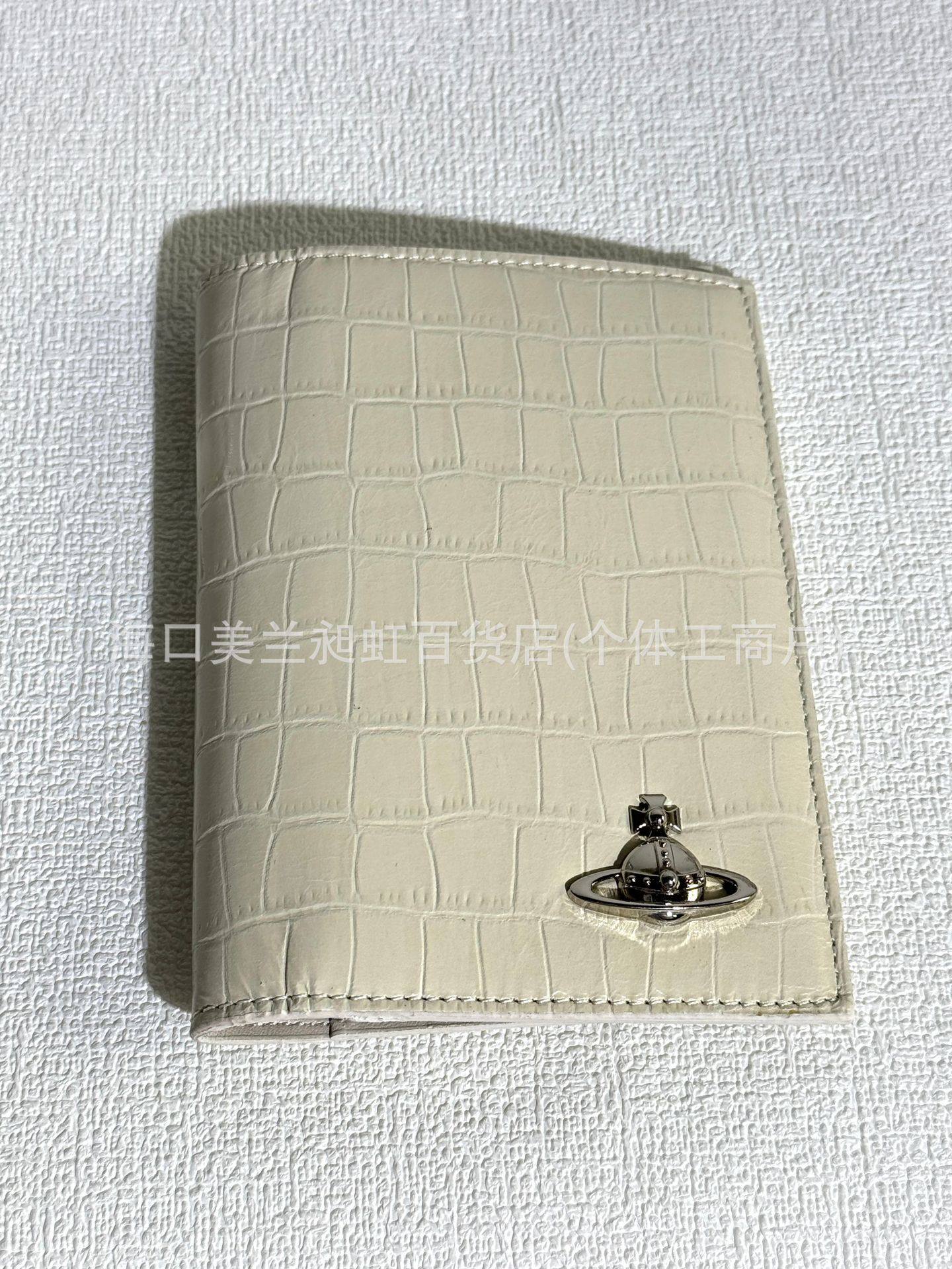 アプリコットクロコダイル柄ラージカードホルダー