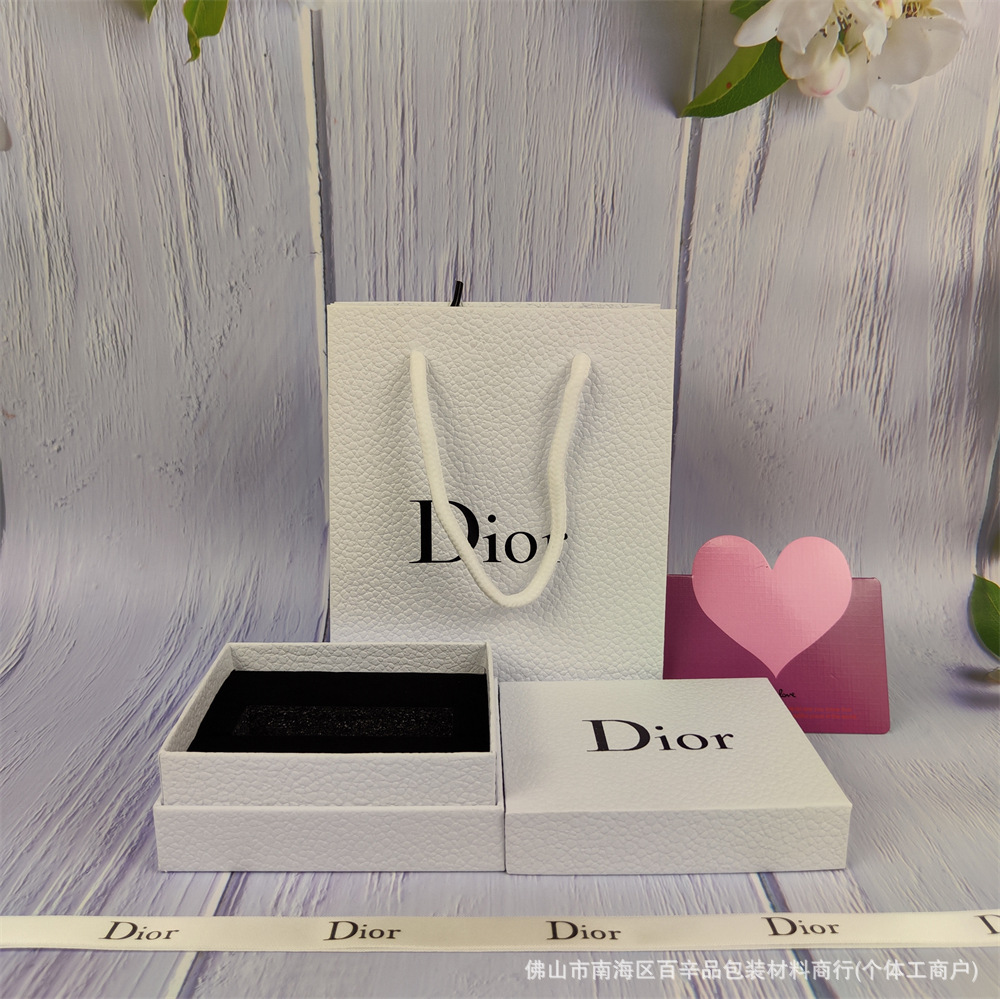 Dijia 口紅ボックス; カードスロットボックス + バッグ + リボン + グリーティングカード