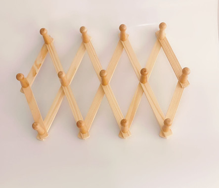 ログ13フックハンガー 32cm