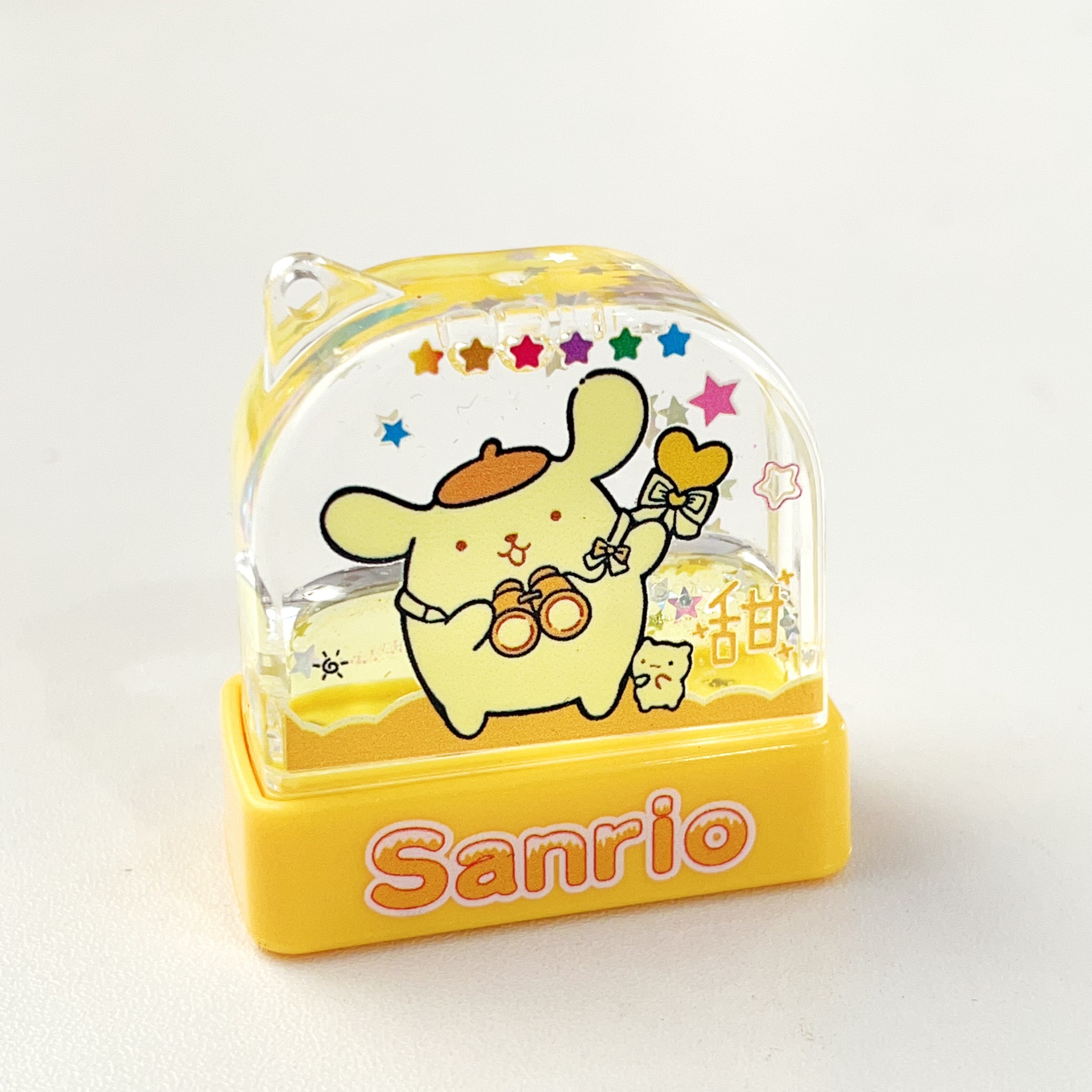 サンリオ プリンドッグスタンプ イエロー（文字なし）