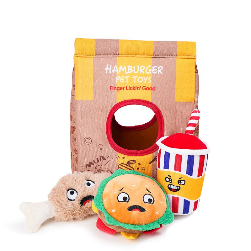 ハンバーガーチキンレッグの楽しみ