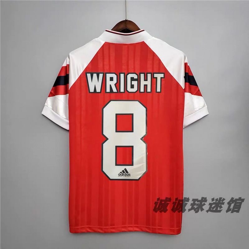 93/94 アーセナル N メイン カスタマイズ印刷 No.8 WRIGHT