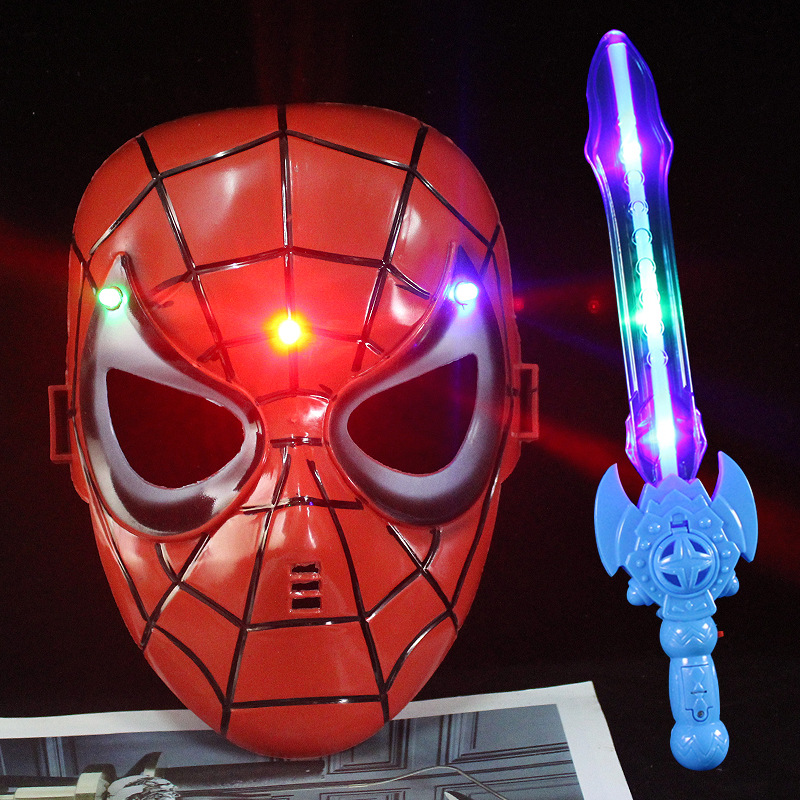 発光スパイダーマン剣