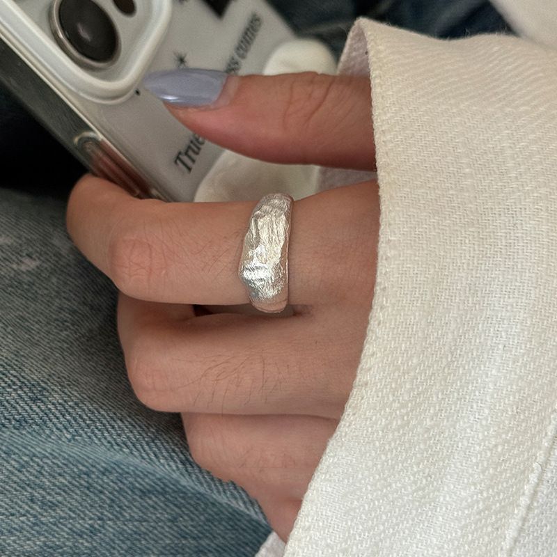 立体つや消しリング