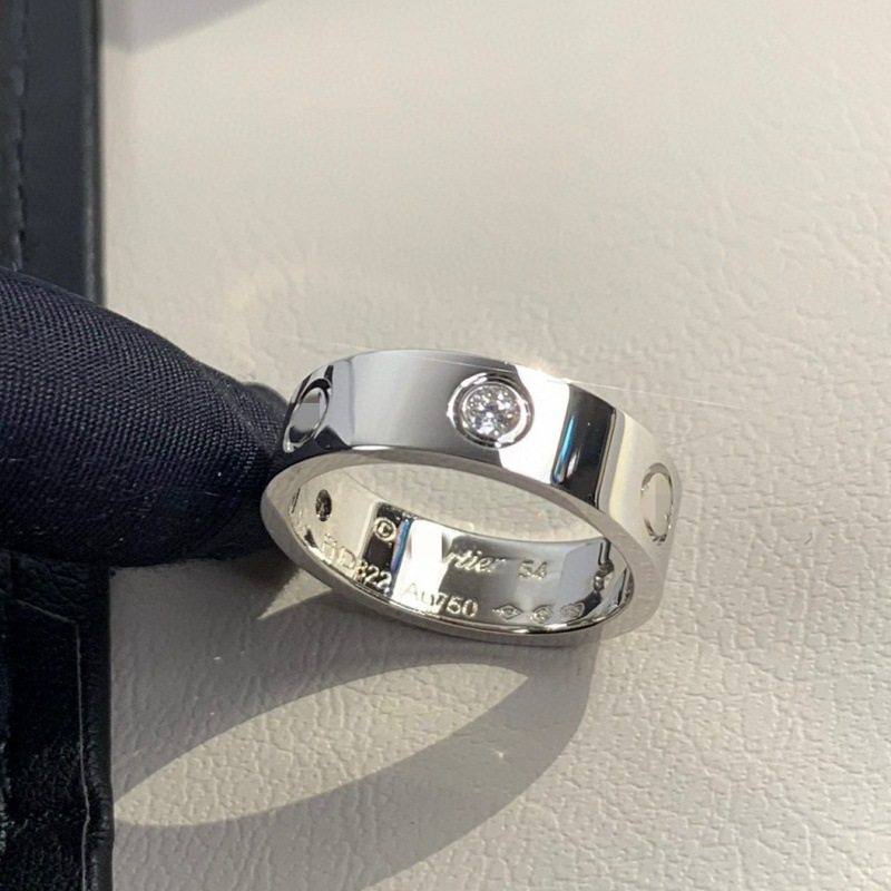 6mm 3 ダイヤモンド (ホワイトゴールド)