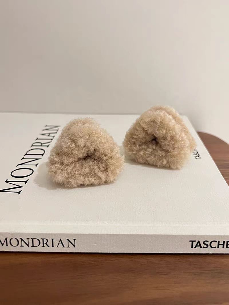 猫耳ヘアピン オフホワイト(1ペア)