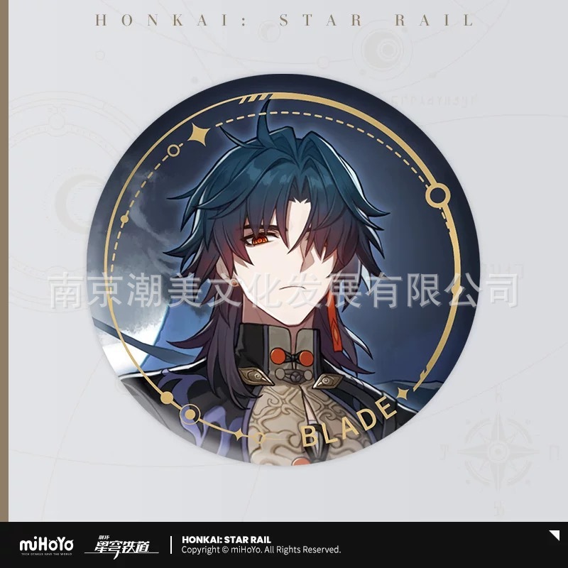 キャラクター描き下ろしシリーズ ブリキバッジ 刃タイプ