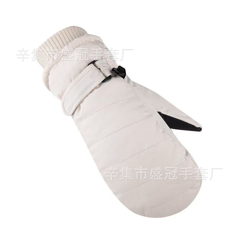 刺繍入りベルクロ ホワイト