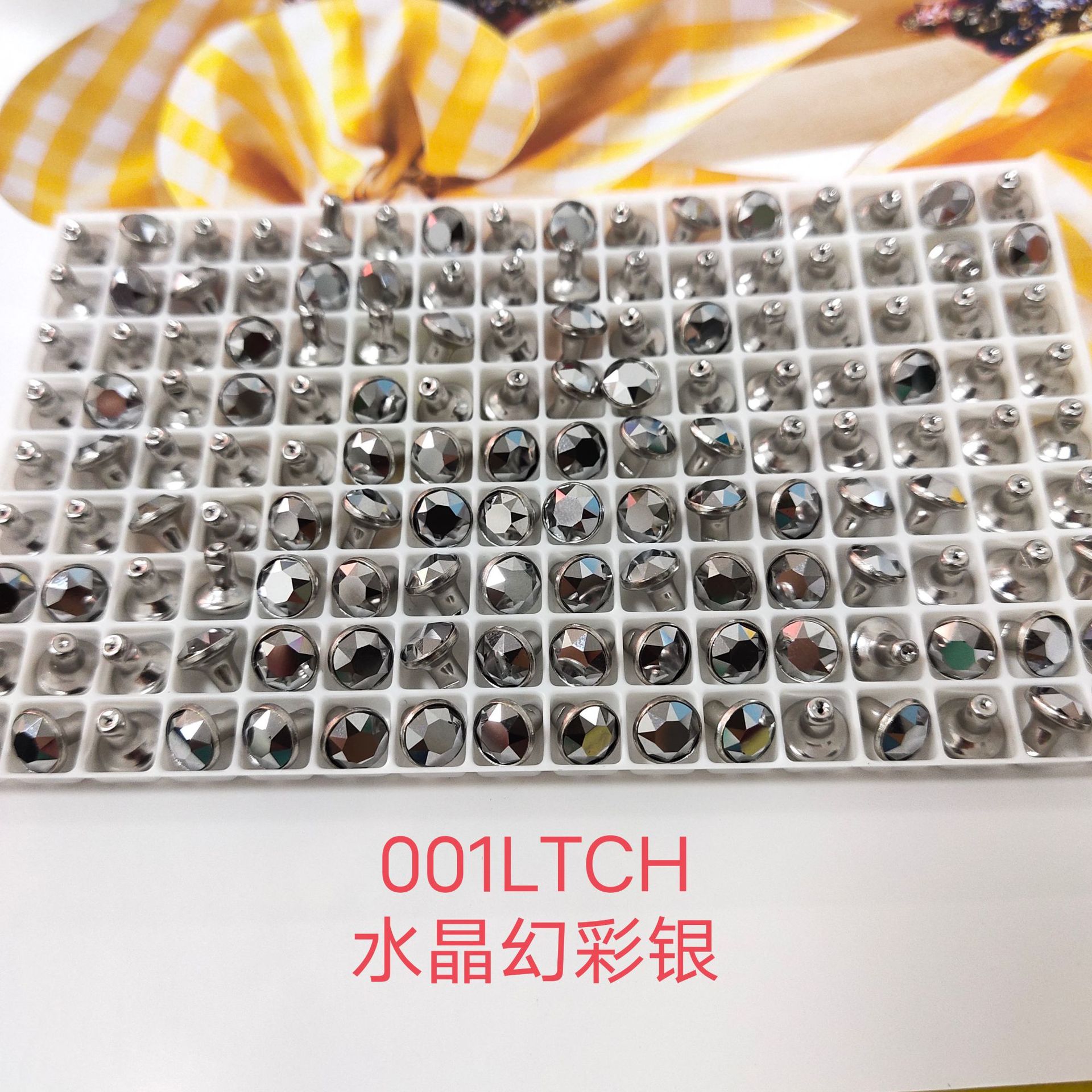 7mm 001ltch水晶幻彩銀