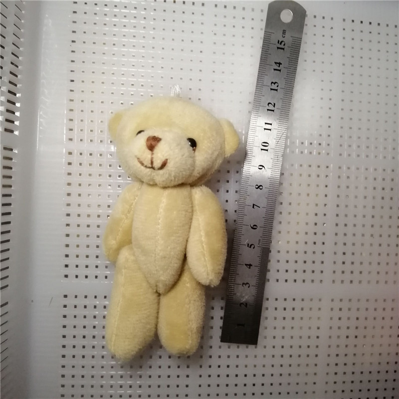 12cm杏色熊
