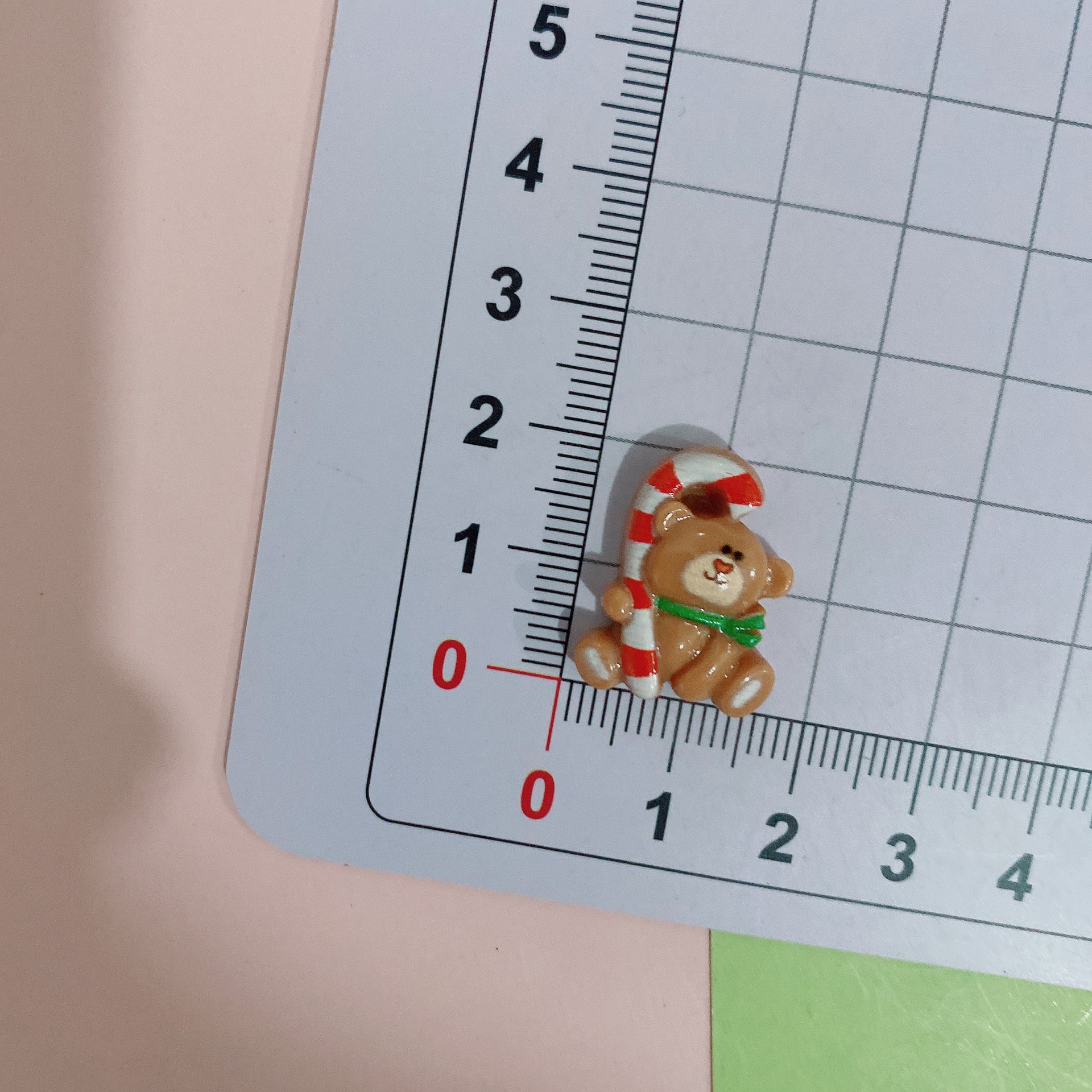 デザイン29杖熊(28種類のクリスマスシリーズ)