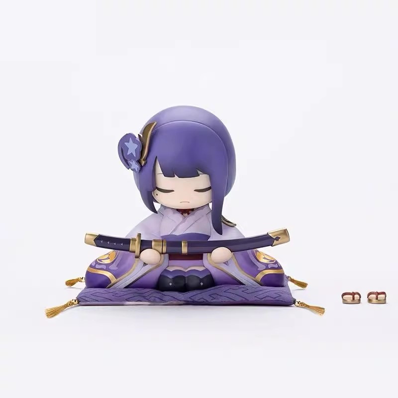 雷電将軍 プレミアムエディション 勇健ミンシェンズン大御所大人像 全高約11cm