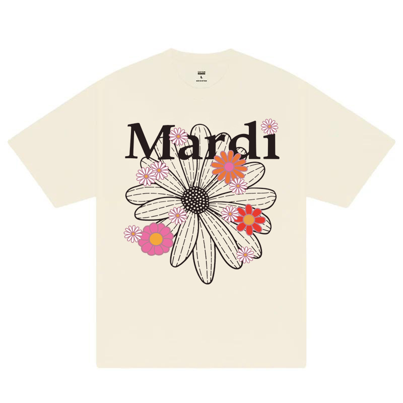マルチフラワー-ブラック-アプリコット