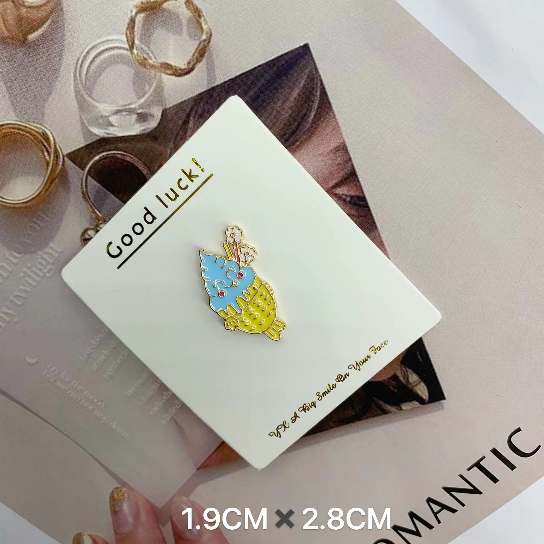 魚の尾のアイスクリーム