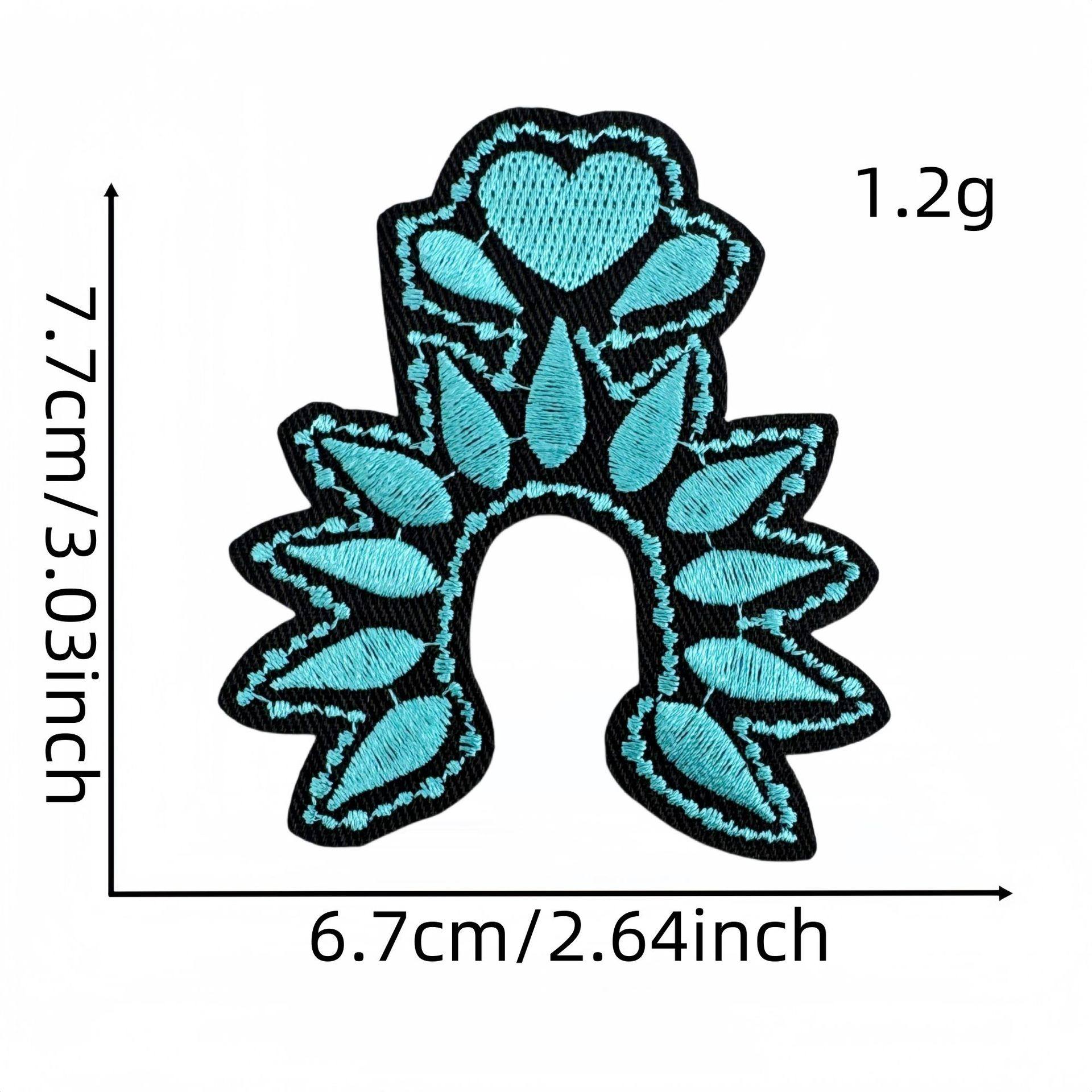 トレンドの英語布ステッカー23#