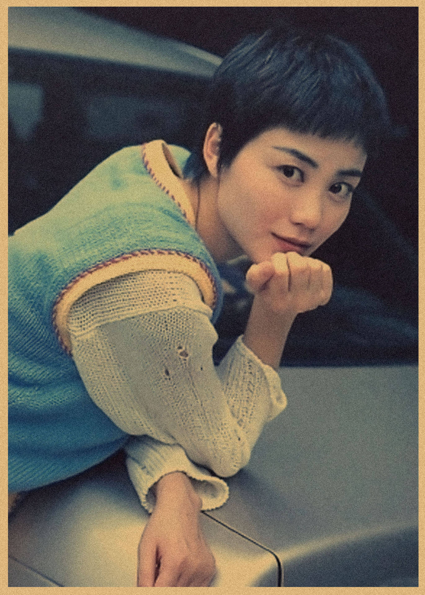 明るい黄色の王菲1